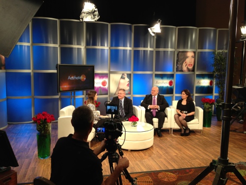 Expert Panel at Aesthetic TV in Vegas.