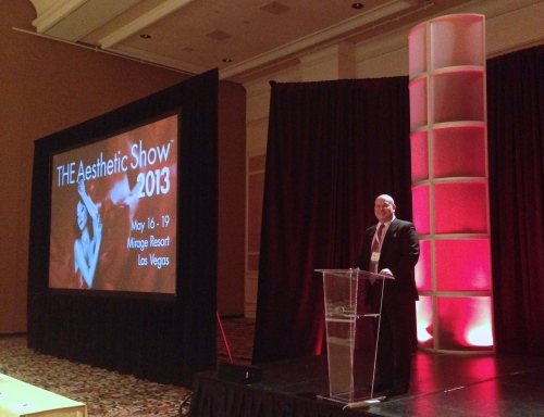 Speaking at The Aesthetic Show 2013 on Innovations in Cosmetic Surgery.