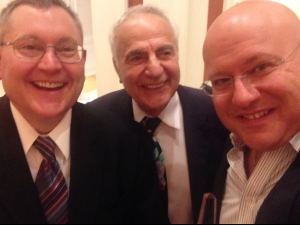 A fun post award show selfie with Dr. Murad and Dr. Weschler.